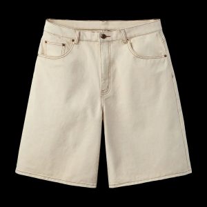 Raspberry Hills Cream Baggy Jorts